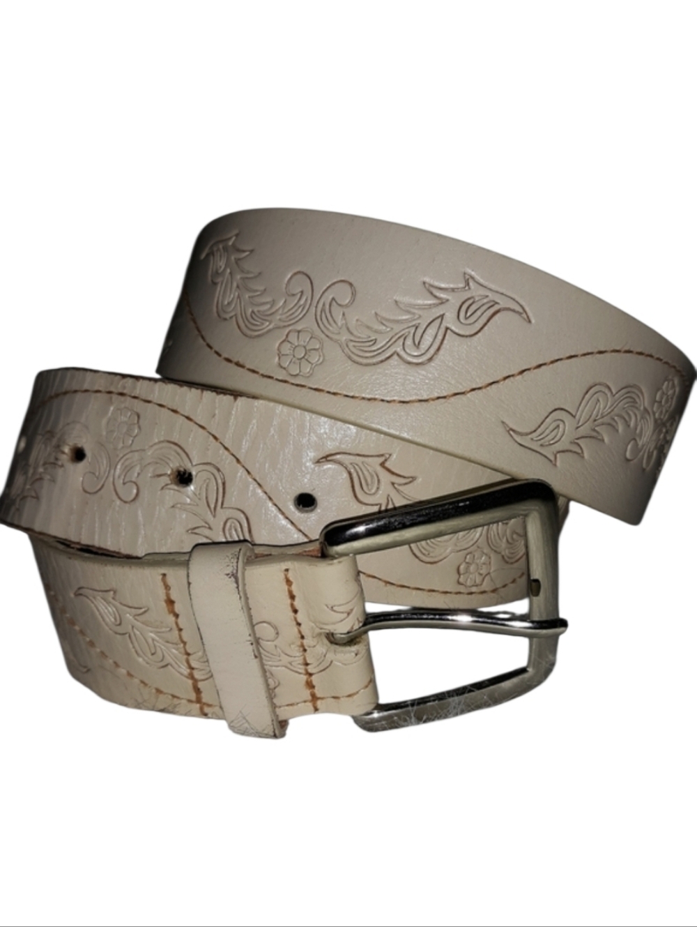 Amanda Smith Genuine Leather Cowgirl Belt SZ XL